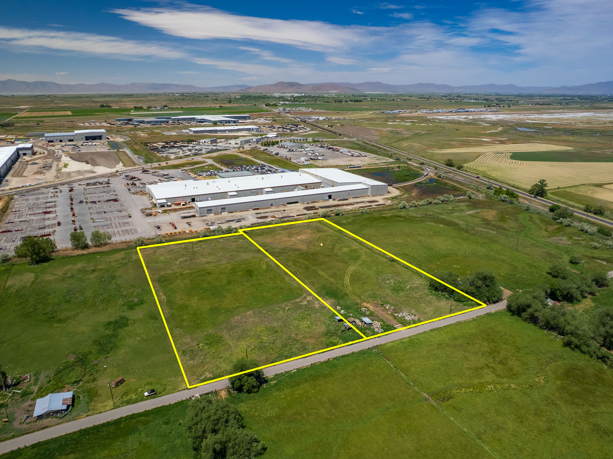 Adjacent 4.50-acre parcel also available for purchase (MLS #2167238), creating the opportunity to acquire one parcel or combine both holdings for an impressive 8.94-acre assemblage in one of Northern Utah’s most strategic growth markets.