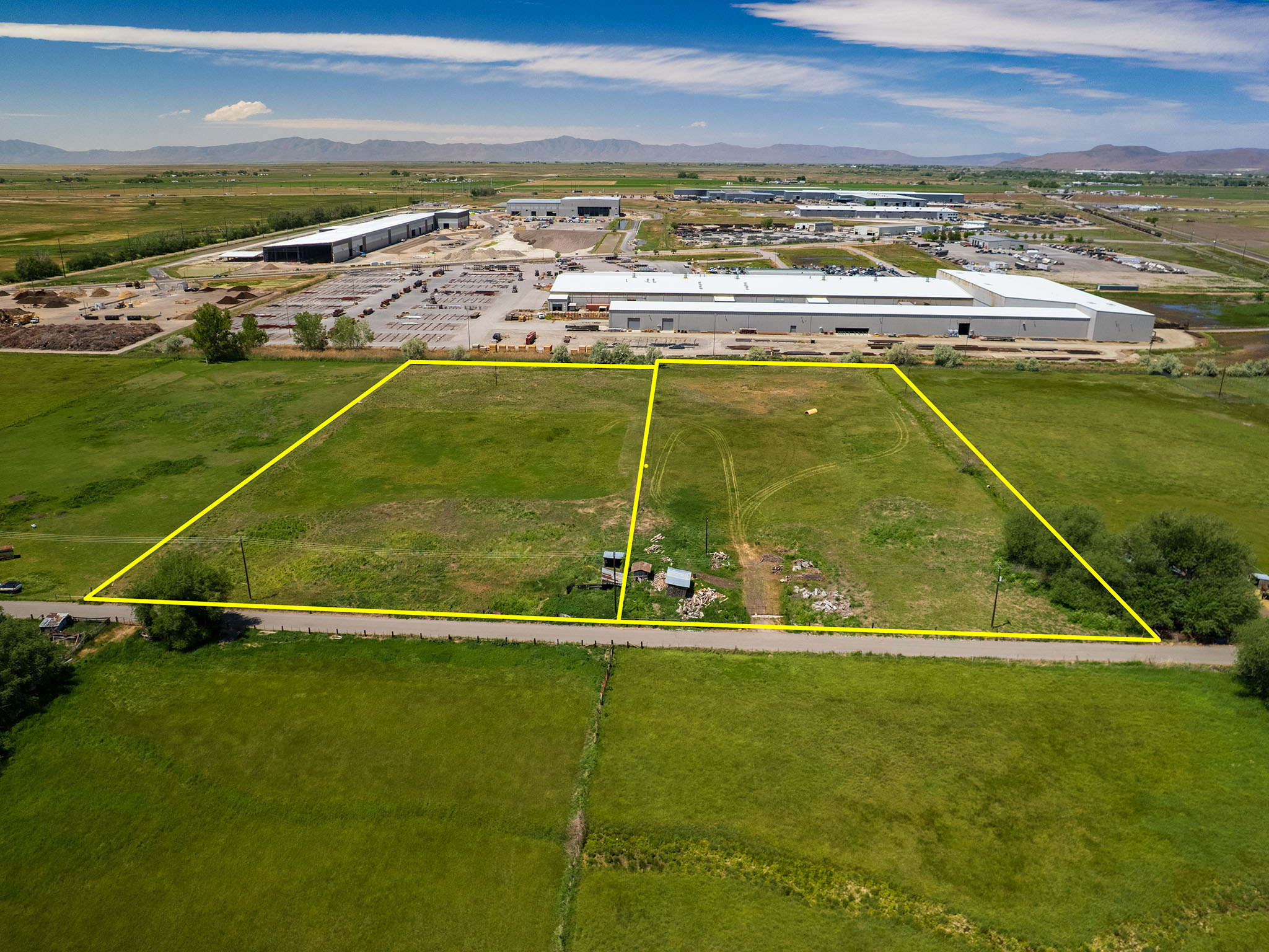 Adjacent 4.50-acre parcel also available for purchase (MLS #2167238), creating the opportunity to acquire one parcel or combine both holdings for an impressive 8.94-acre assemblage in one of Northern Utah’s most strategic growth markets.
