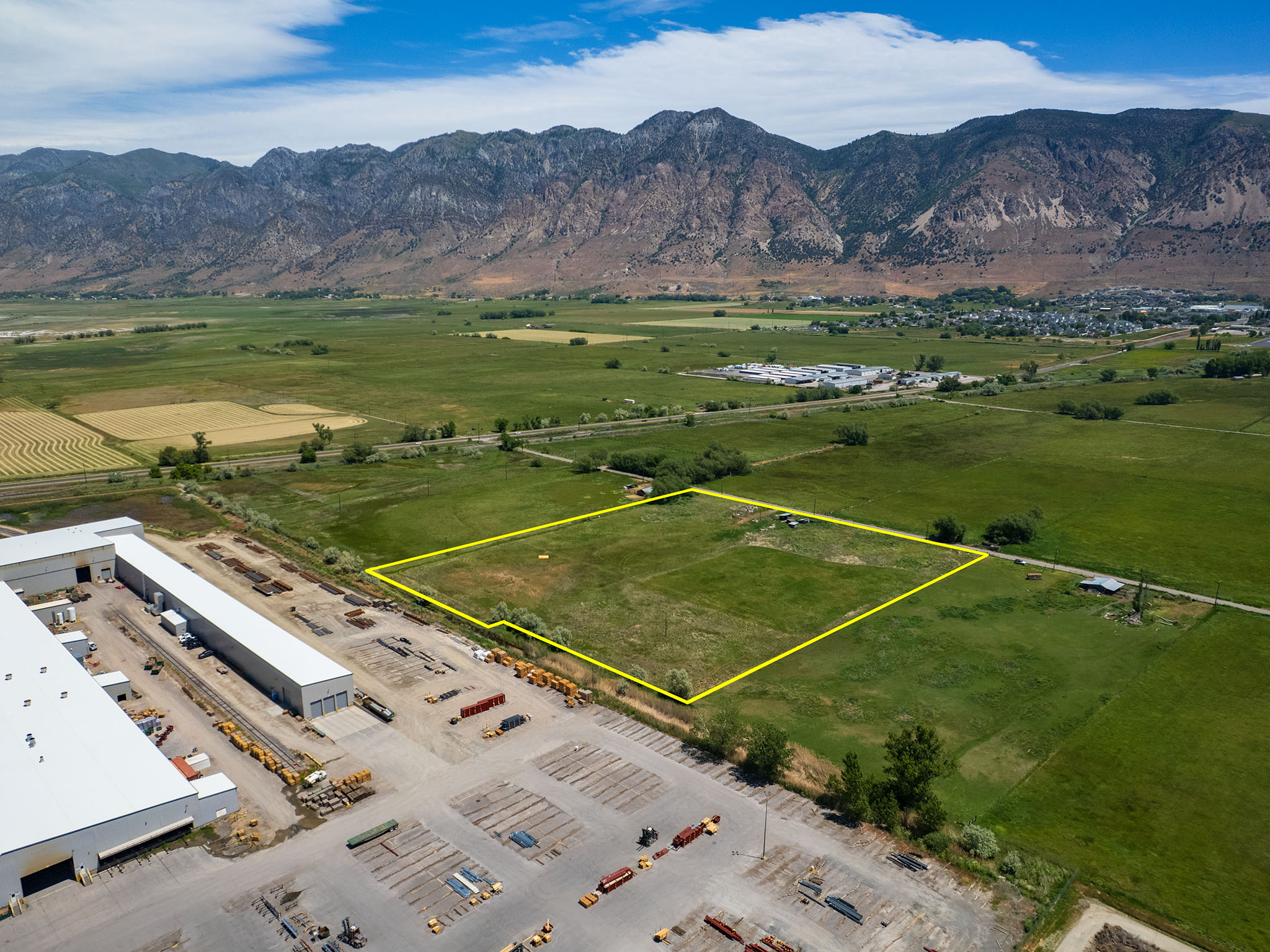 Adjacent 4.50-acre parcel also available for purchase (MLS #2167238), creating the opportunity to acquire one parcel or combine both holdings for an impressive 8.94-acre assemblage in one of Northern Utah’s most strategic growth markets.