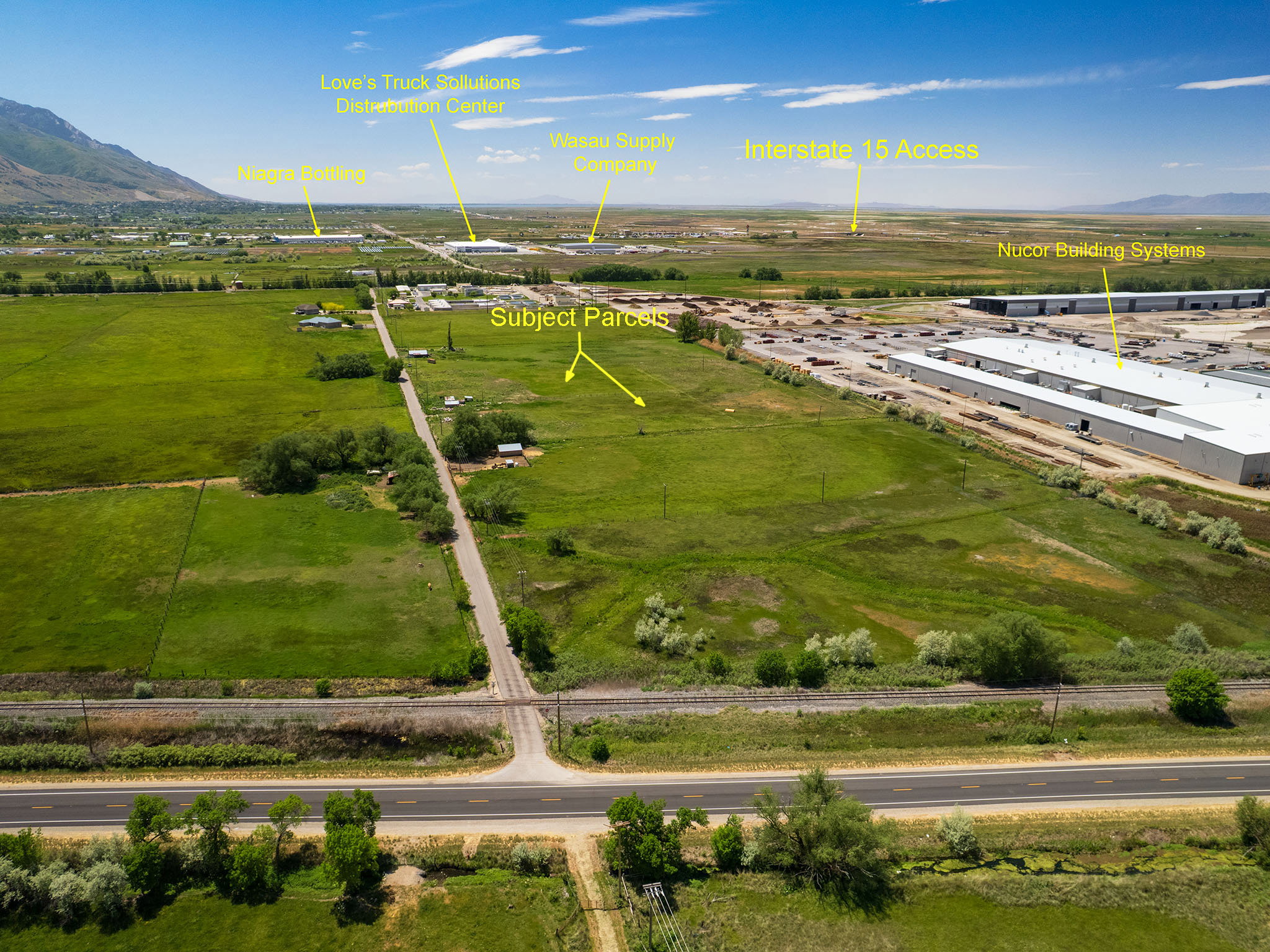Adjacent 4.50-acre parcel also available for purchase (MLS #2167238), creating the opportunity to acquire one parcel or combine both holdings for an impressive 8.94-acre assemblage in one of Northern Utah’s most strategic growth markets.