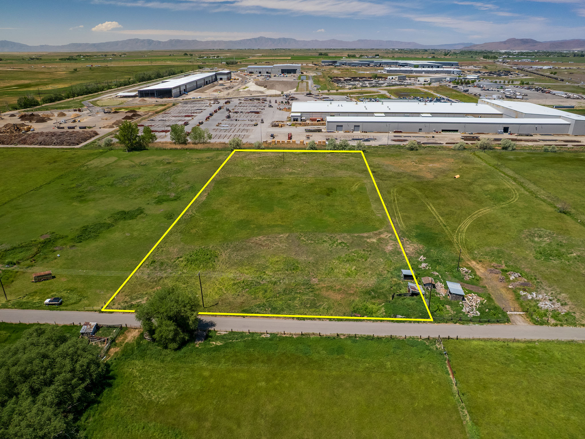 Adjacent 4.50-acre parcel also available for purchase (MLS #2167238), creating the opportunity to acquire one parcel or combine both holdings for an impressive 8.94-acre assemblage in one of Northern Utah’s most strategic growth markets.