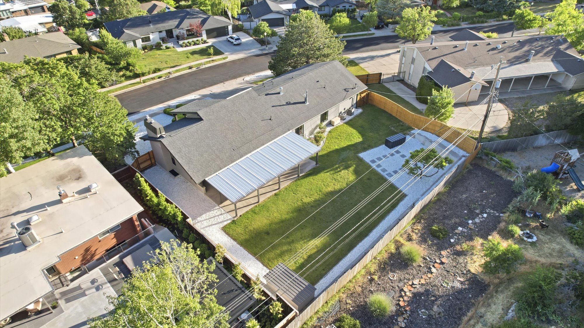 Aerial view