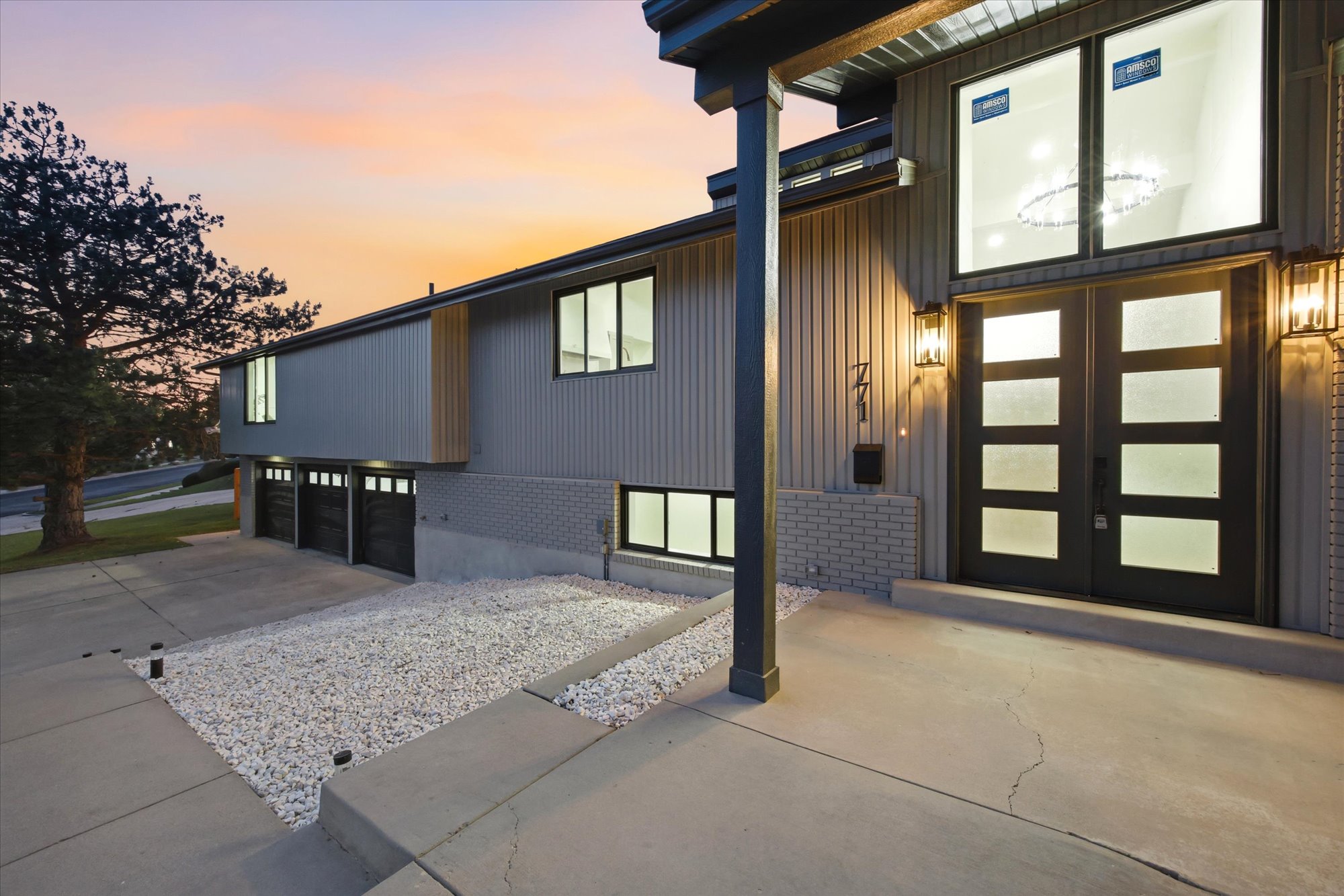 Exterior entry