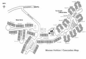 Site Map. Depicting the layout of buildings and roadways within the property