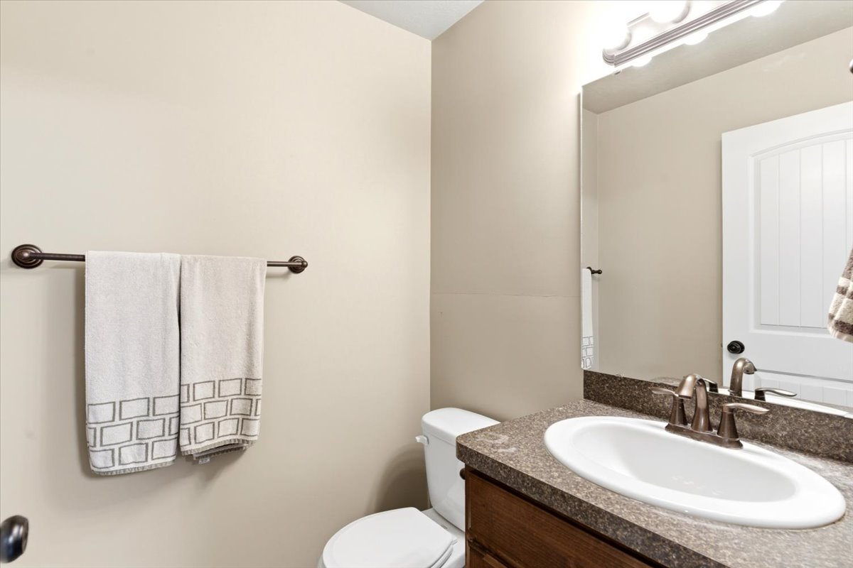 Half bath on level 1