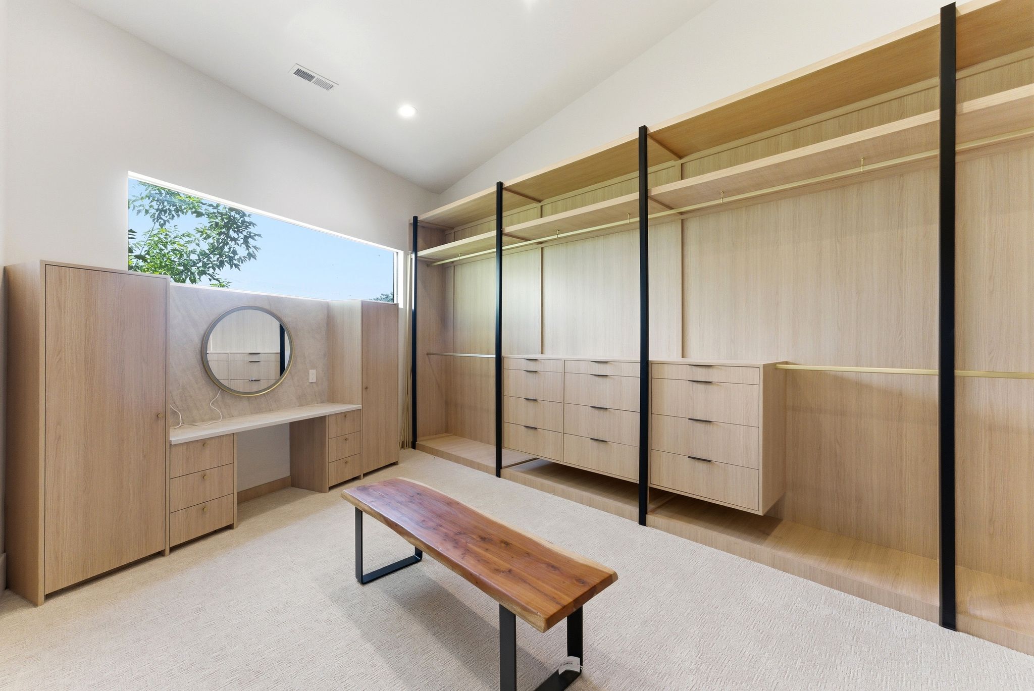 Custom built-in closet system featuring light wood-finish cabinetry and shelving, integrated https://assets.utahrealestate.com/photos/280x210/hb5433299_35abfdb8bbad70b39439bf24f230a5e6_6a2774dbbd2b3.jpghttps://utahrealestate.com/lip.wizard/run/step/2/hbid