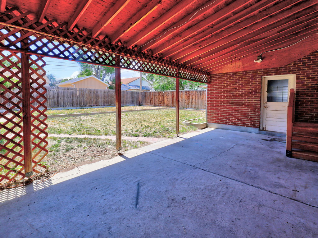 Patio terrace