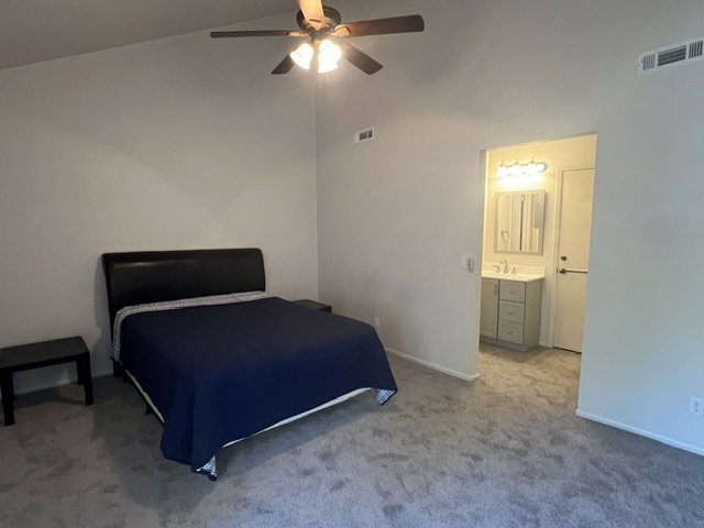 Primary bedroom with ensuite.