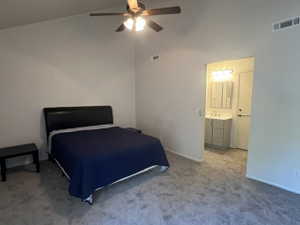 Primary bedroom with ensuite.