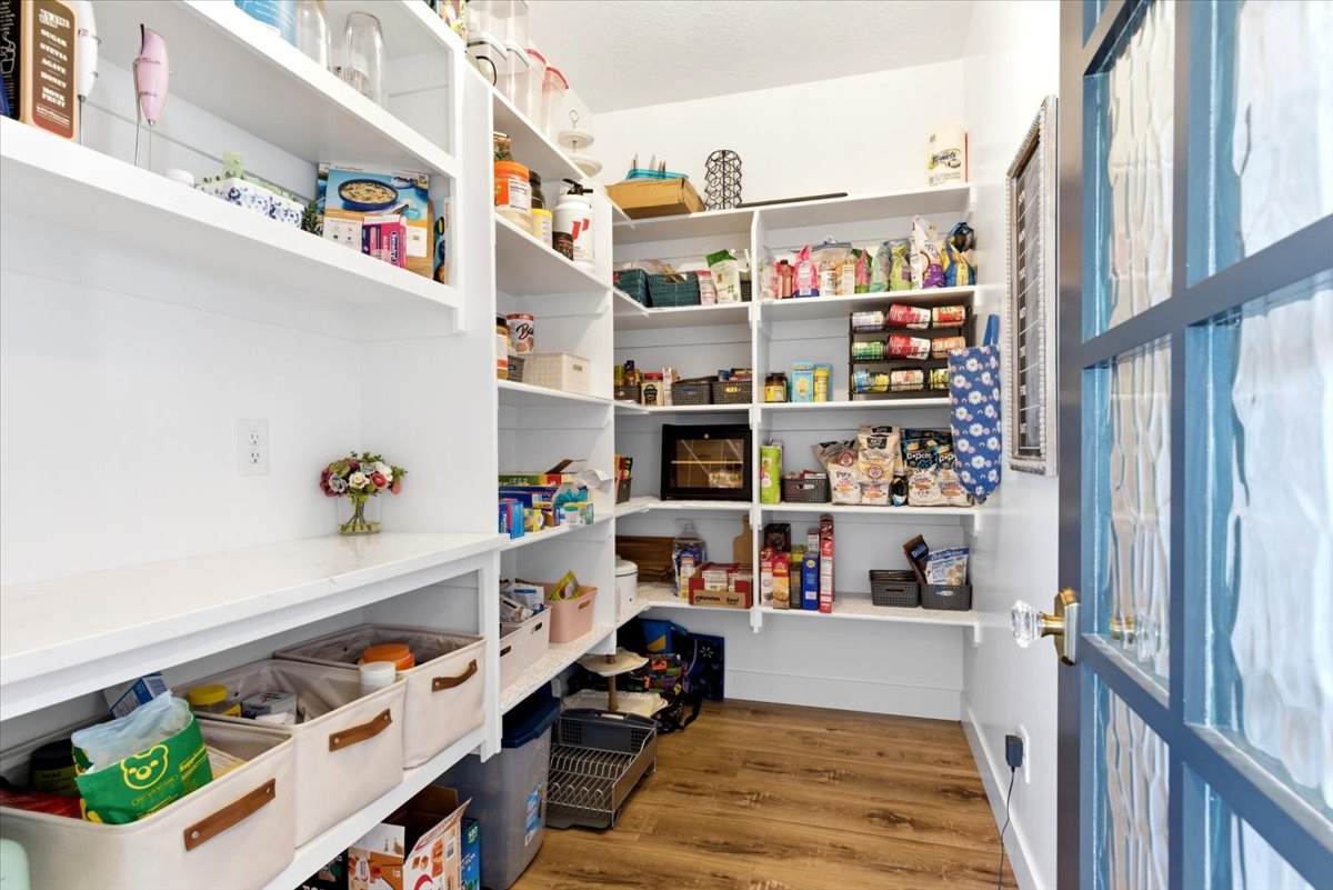 Huge Pantry with appliance center