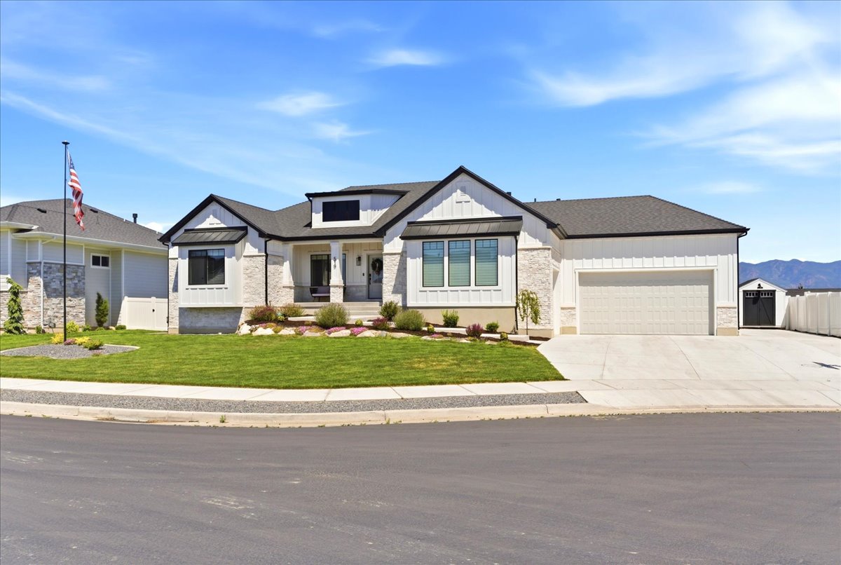 Front View Of House