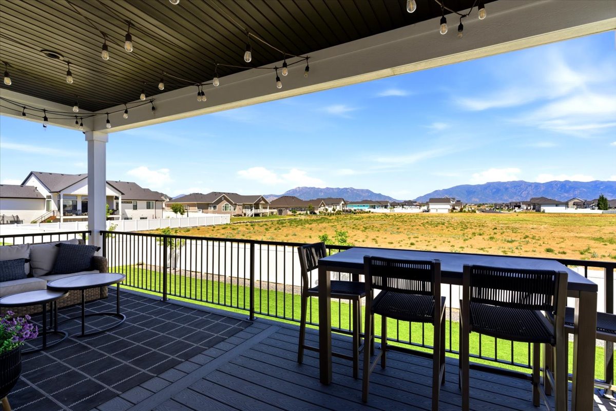 Covered Trex Deck with Views