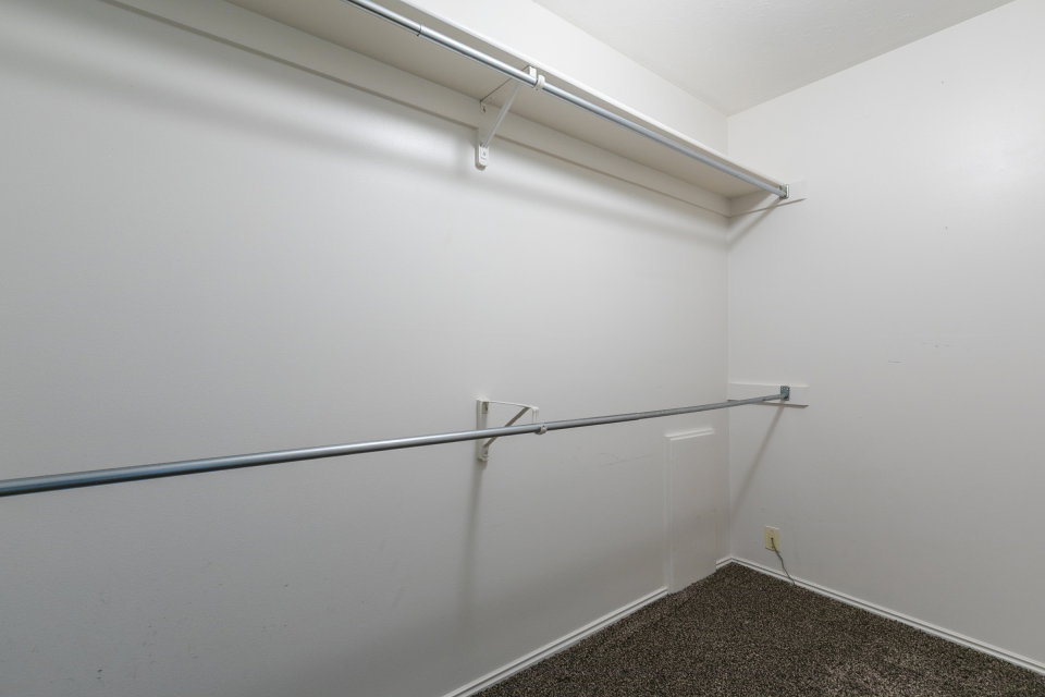Large Walk-in Closet in Primary Bath