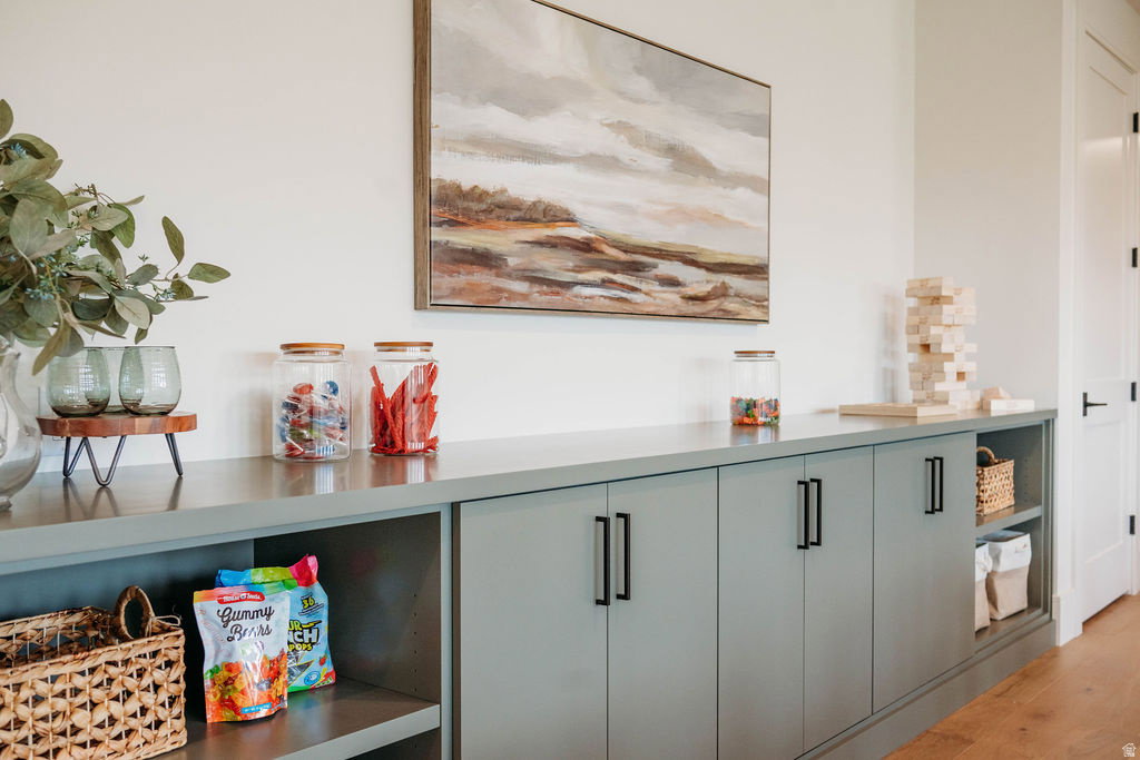 Built in cabinets