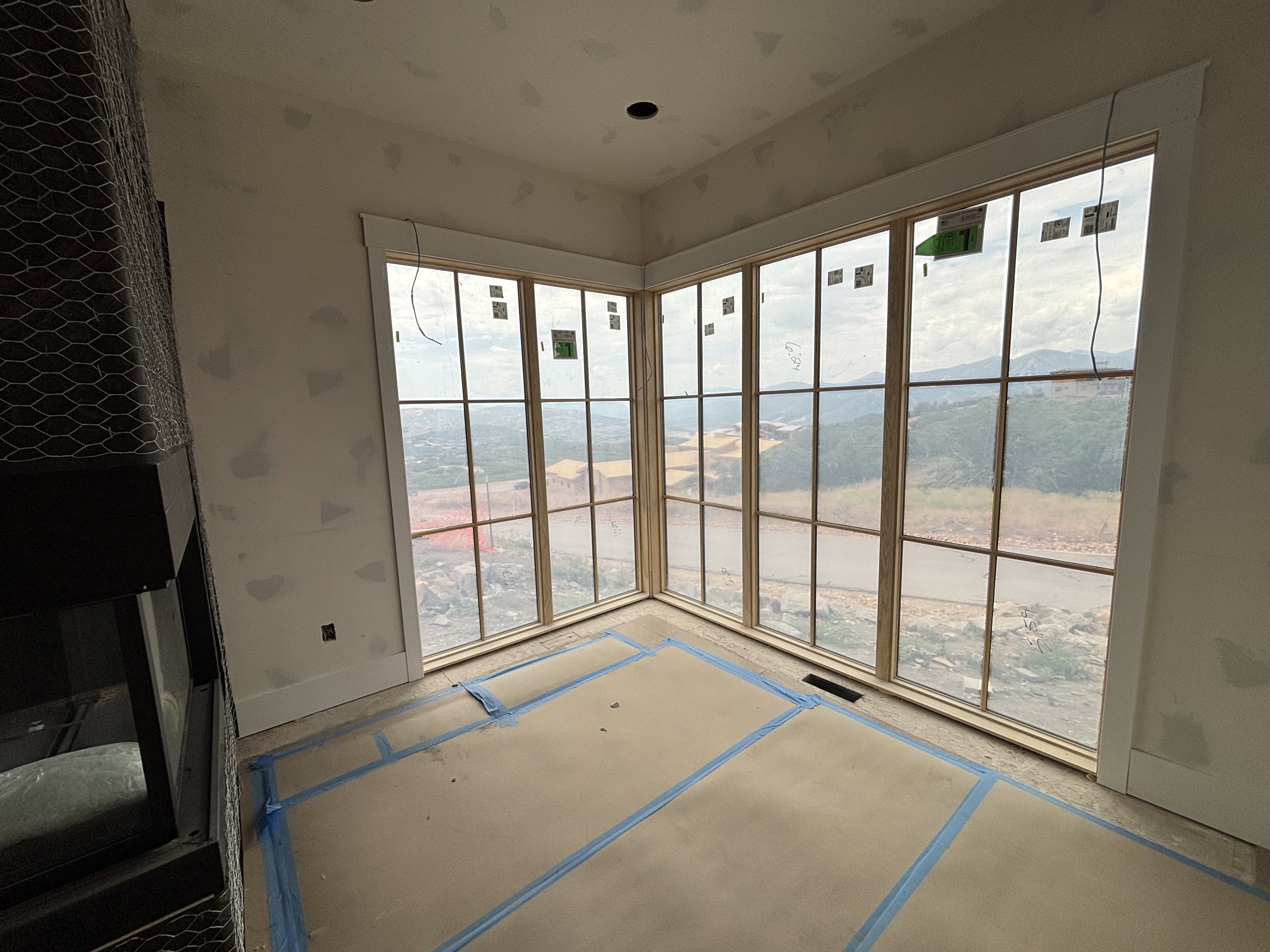 Incredible views from the Owner's retreat offering broad panoramic scenery