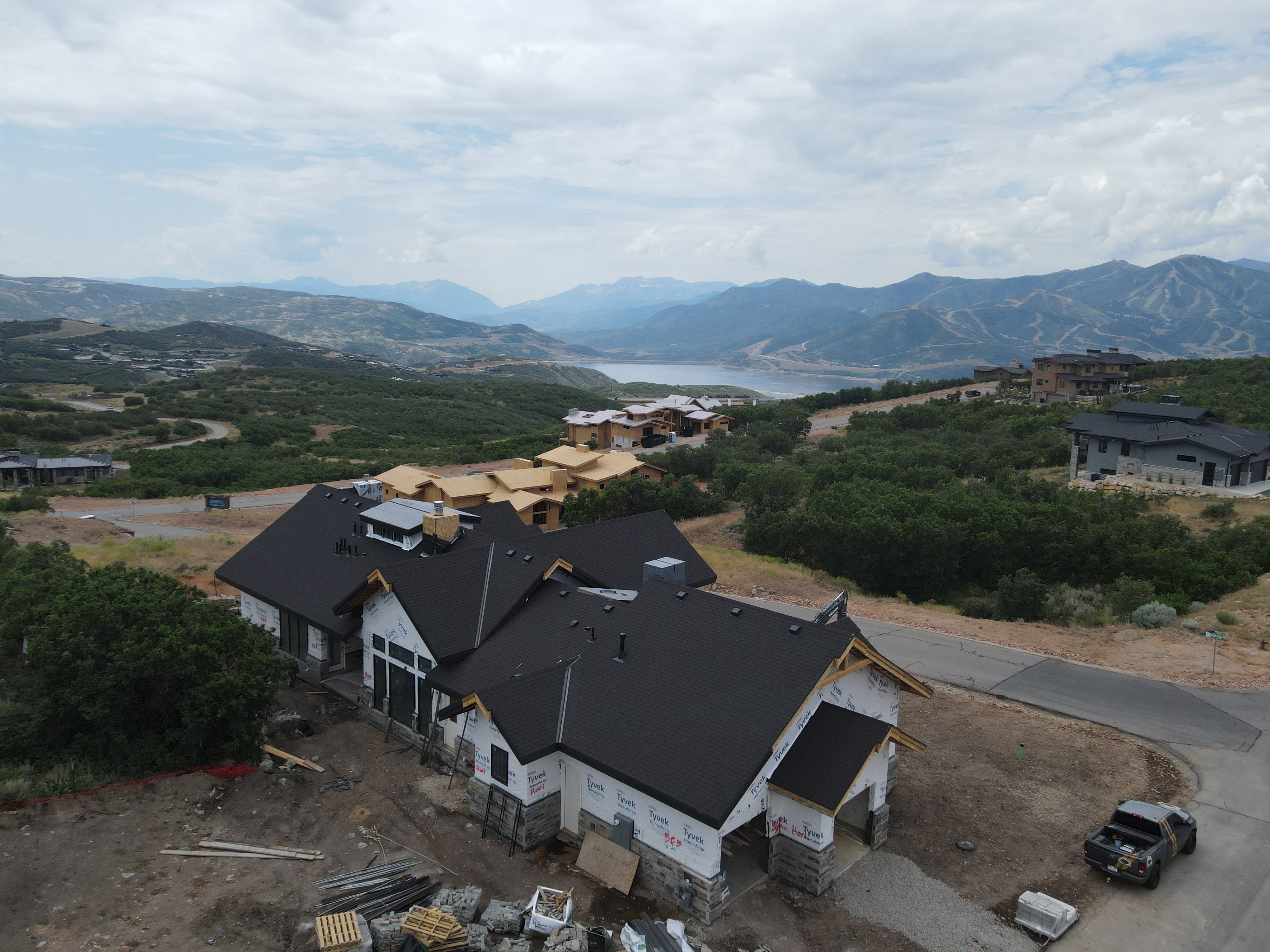 Panoramic view from the roof
