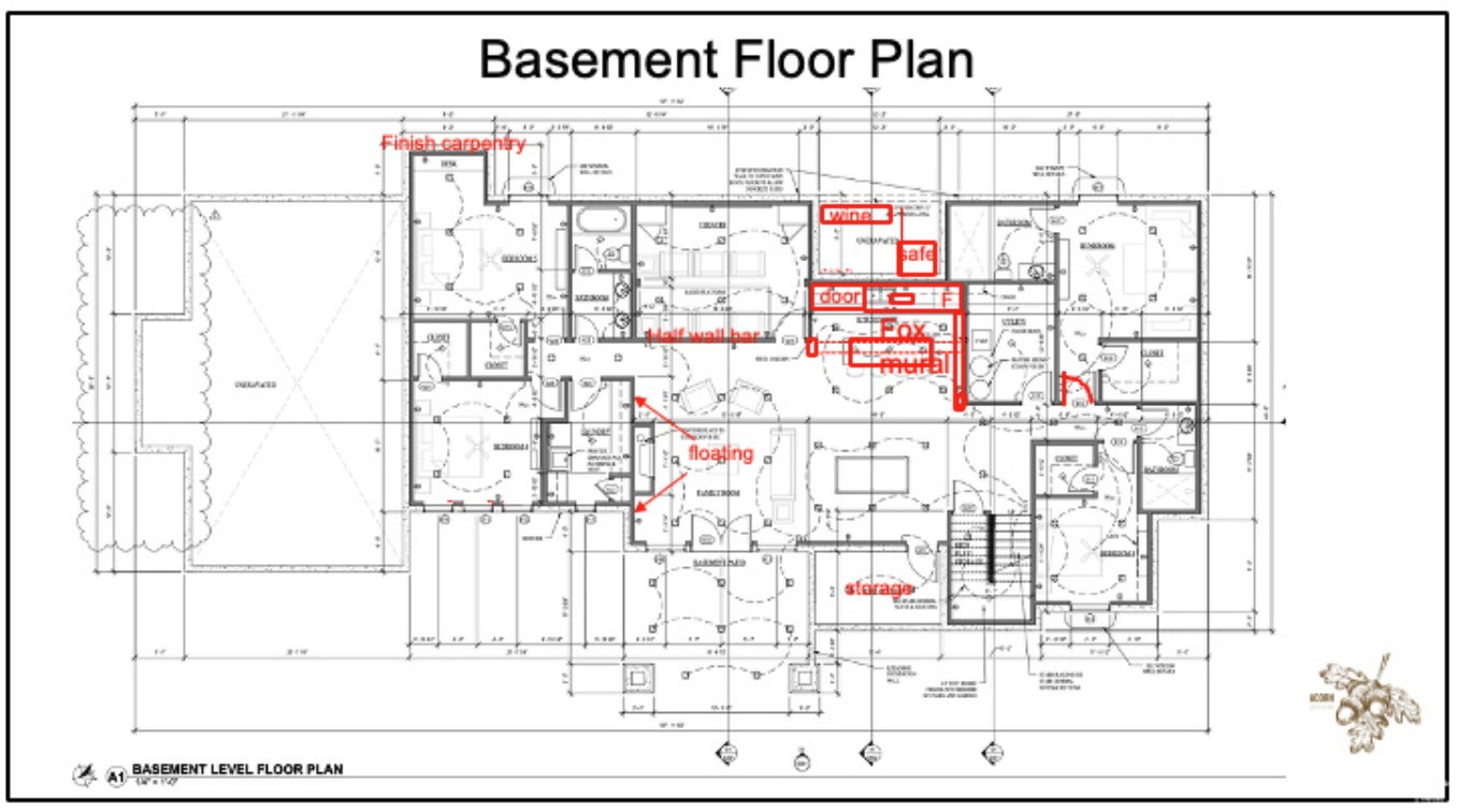 Basement Floor plan