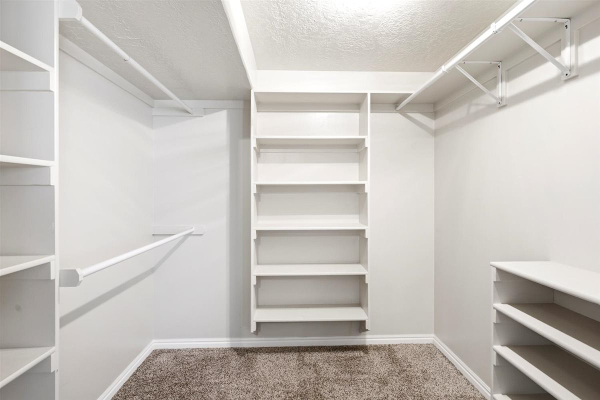 Basement Bedroom Walk-In Closet