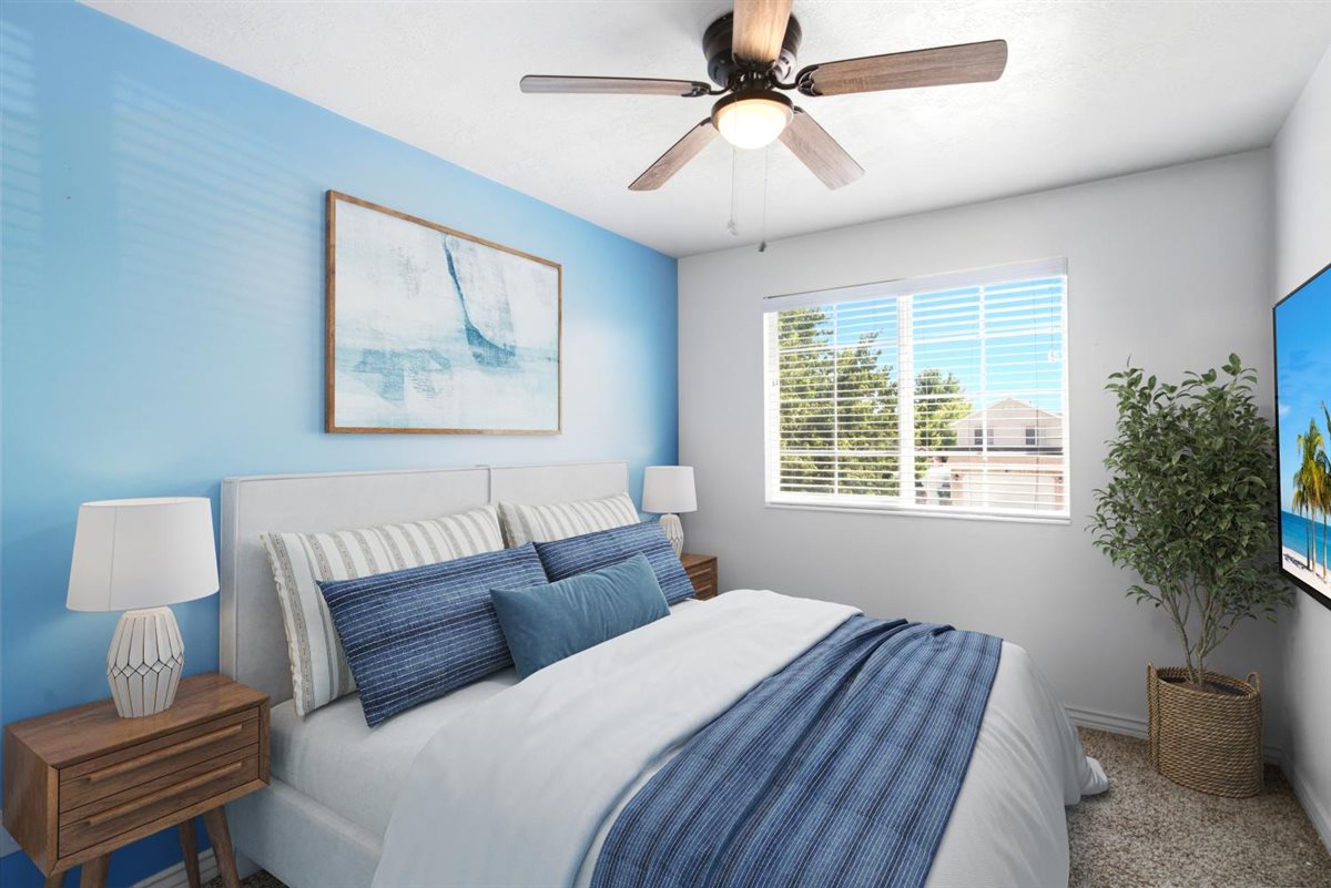 Virtually Staged Bedroom #3