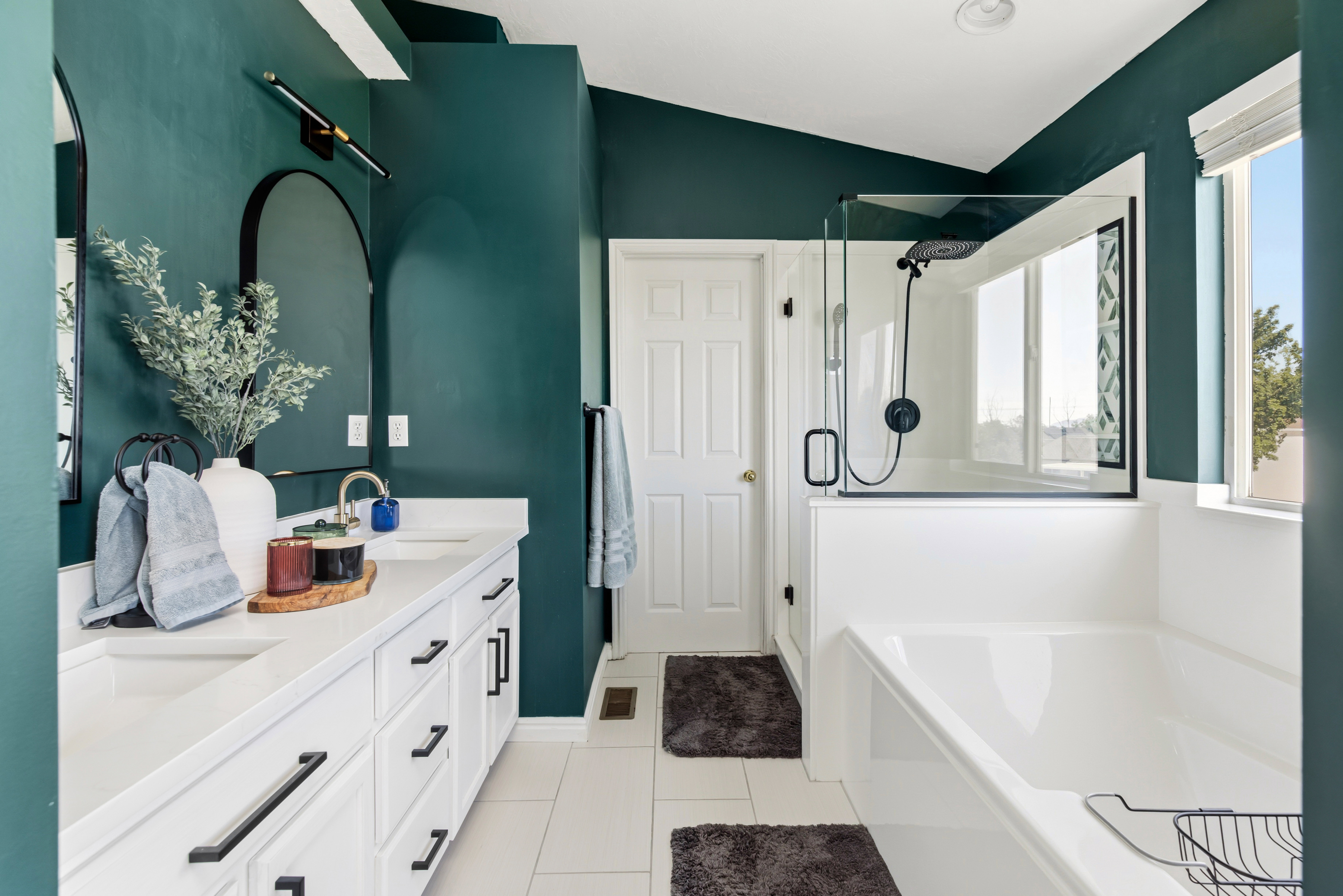 All new shower surround