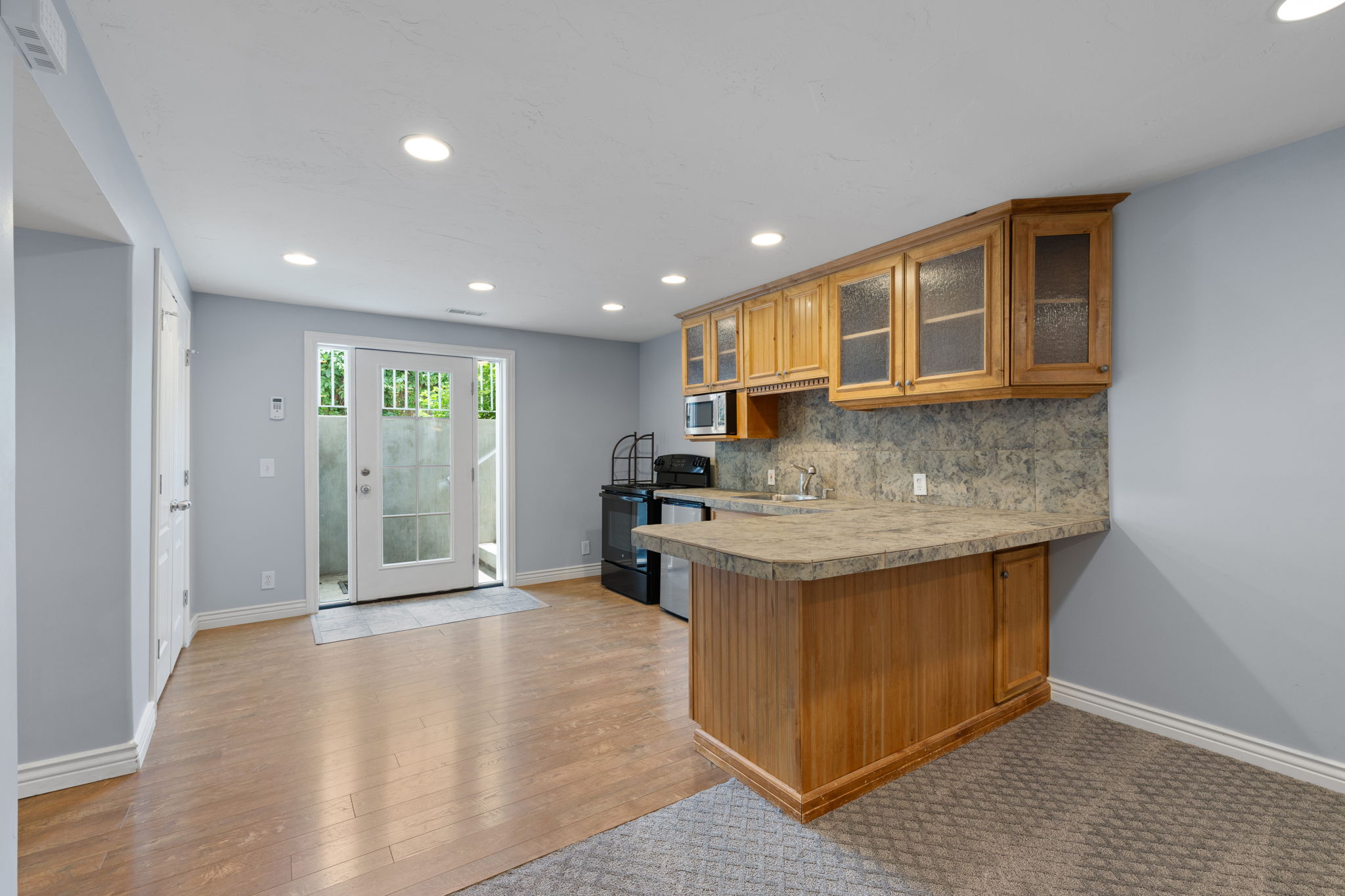 Basement kitchenette offering strong rental potential