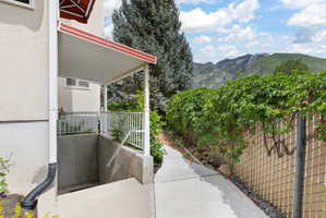 Private basement entrance