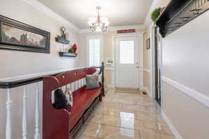 Inviting entry.