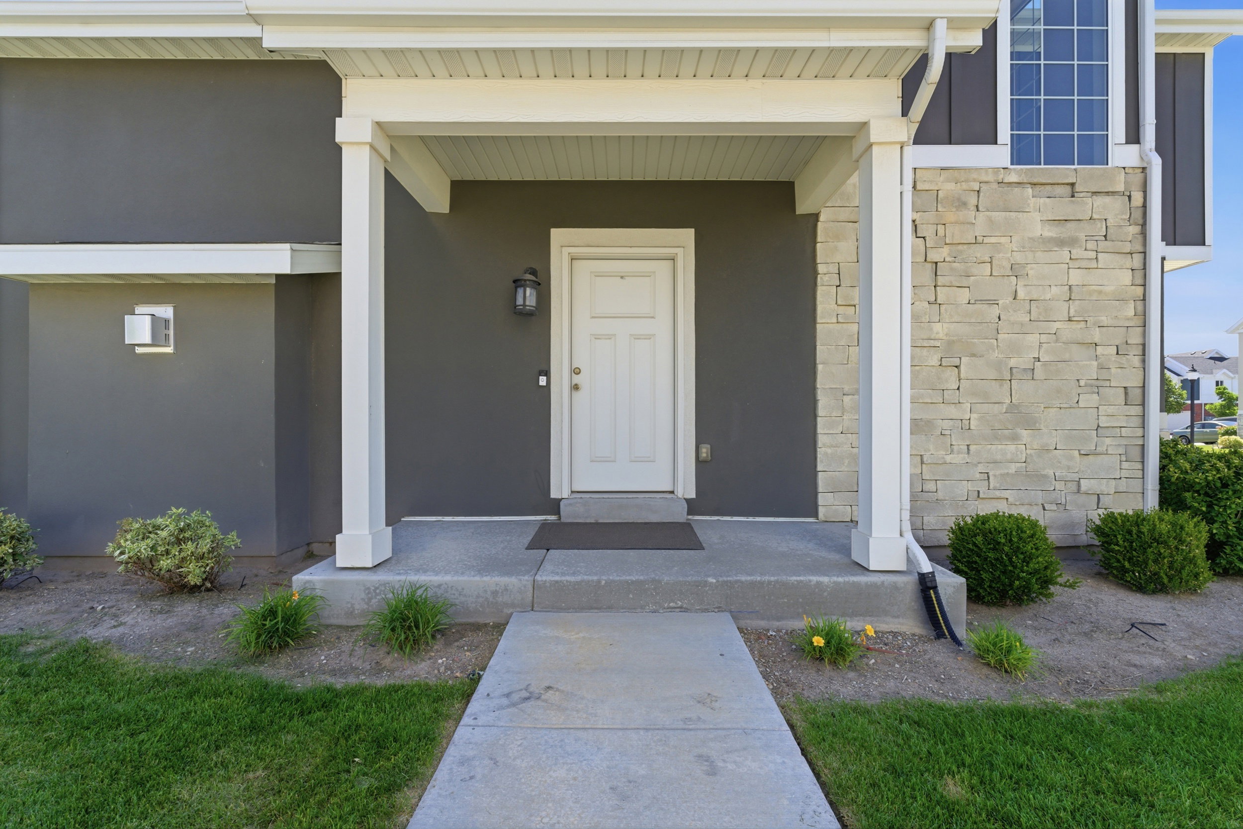 Exterior entry