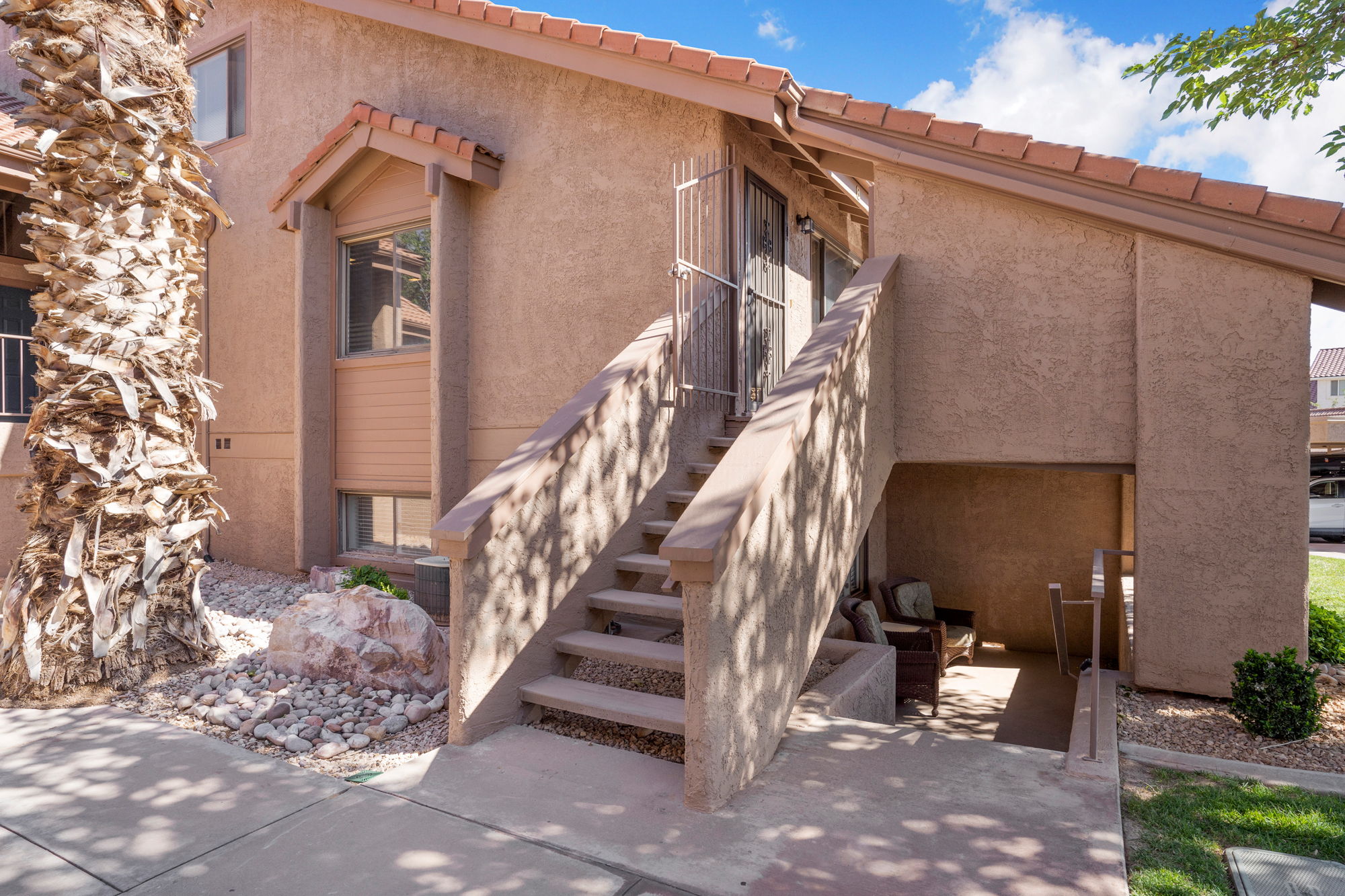 Exterior entry