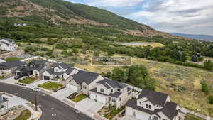 Modern suburban community featuring newly constructed homes with varied architectural styles, individual driveways, and manicured landscaping