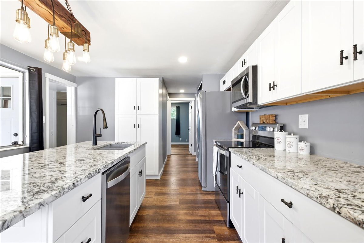 Beautiful natural light kitchen