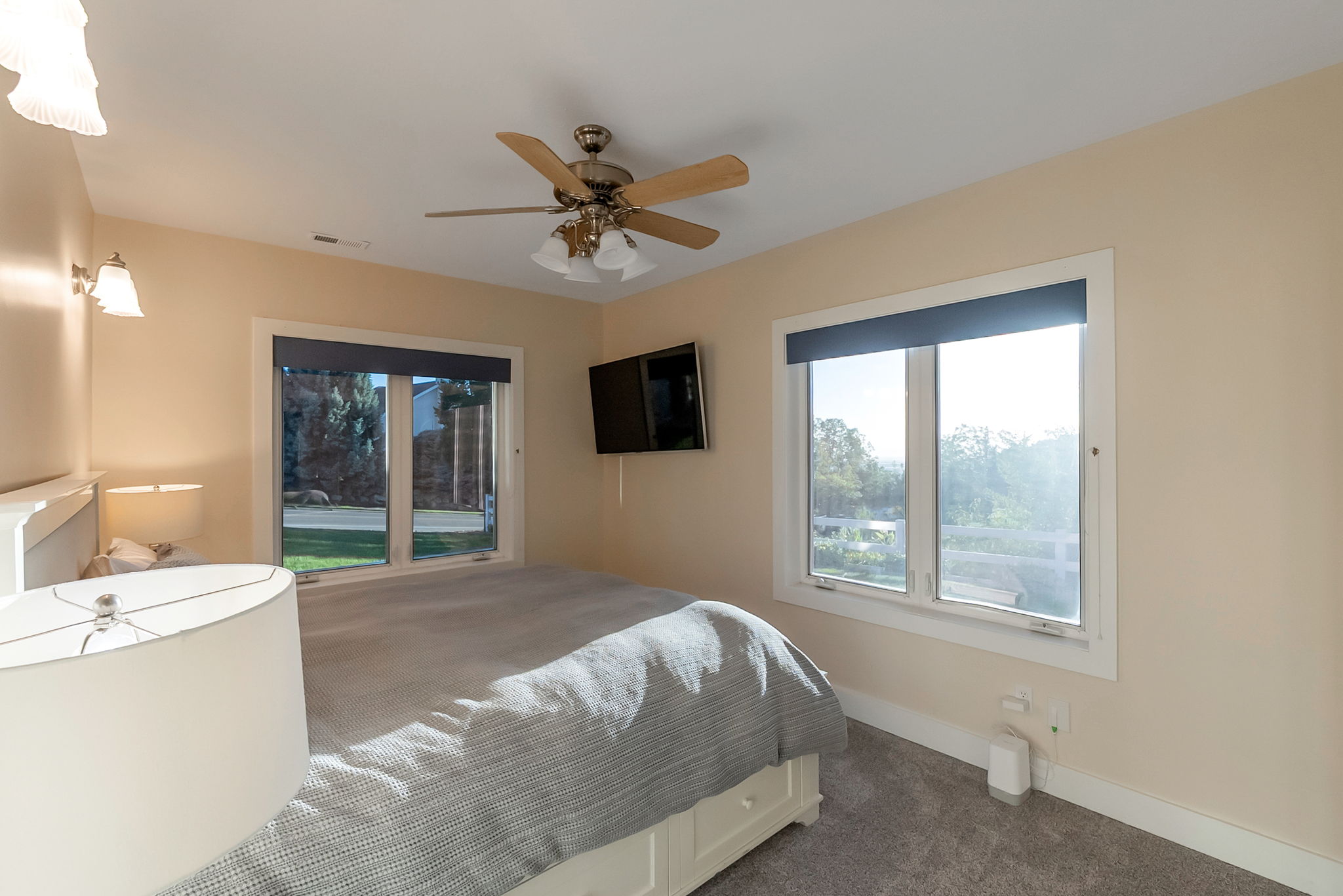 Guest bedroom downstairs!