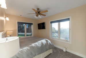 Guest bedroom downstairs!