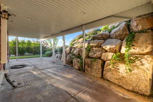 Covered patio - privacy!