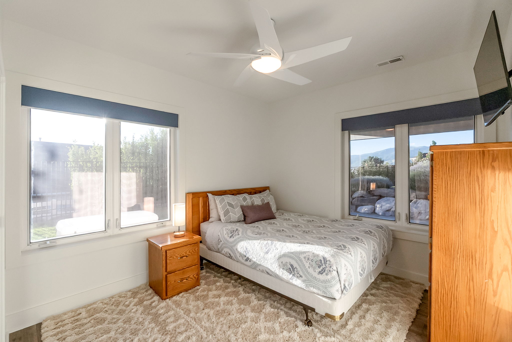 Basement bedroom