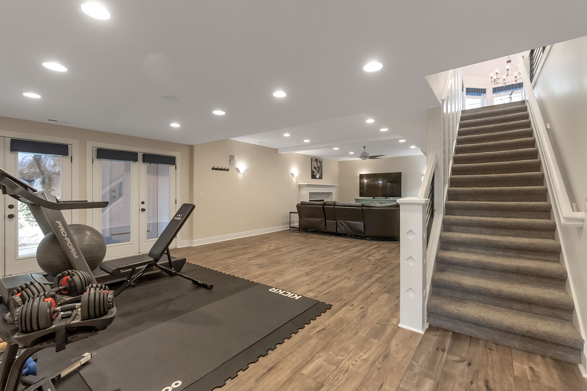 Basement entrance