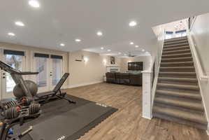 Basement entrance