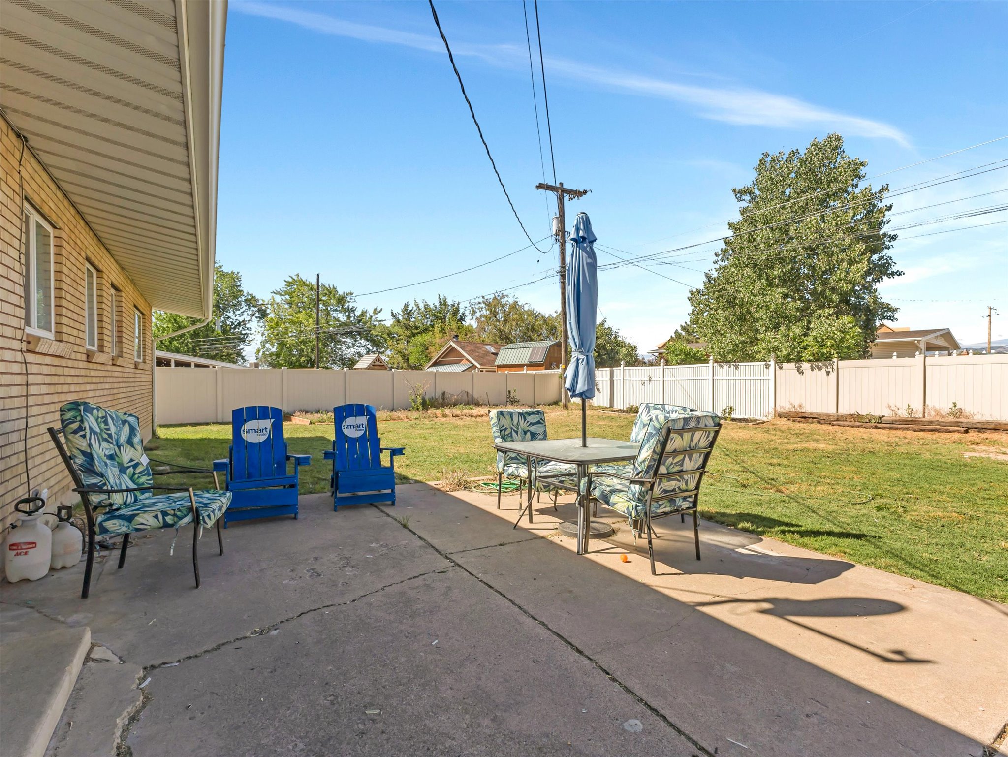 Patio terrace