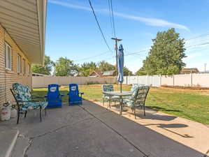 Patio terrace
