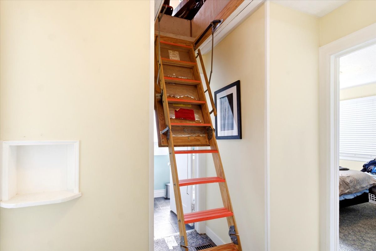 Stairs to Attic Storage