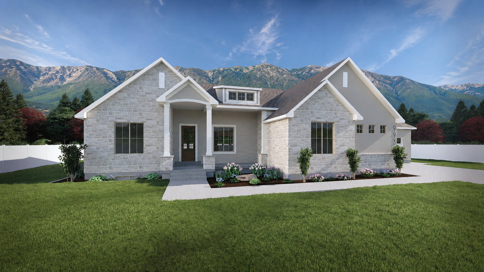 Rendering of exterior