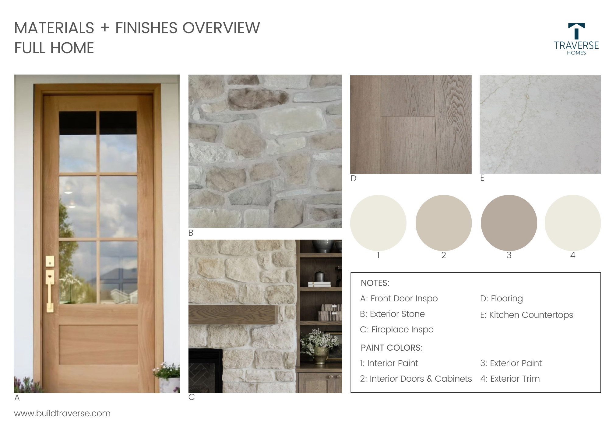 Selections for the home