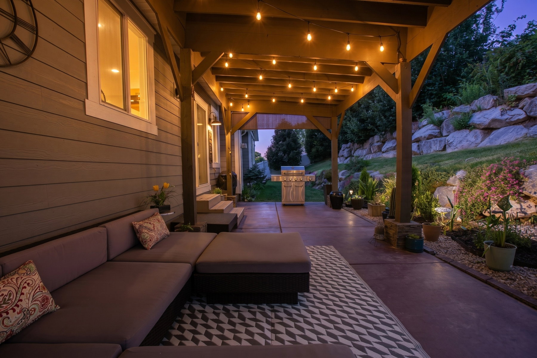 Patio terrace