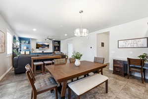 Dining area