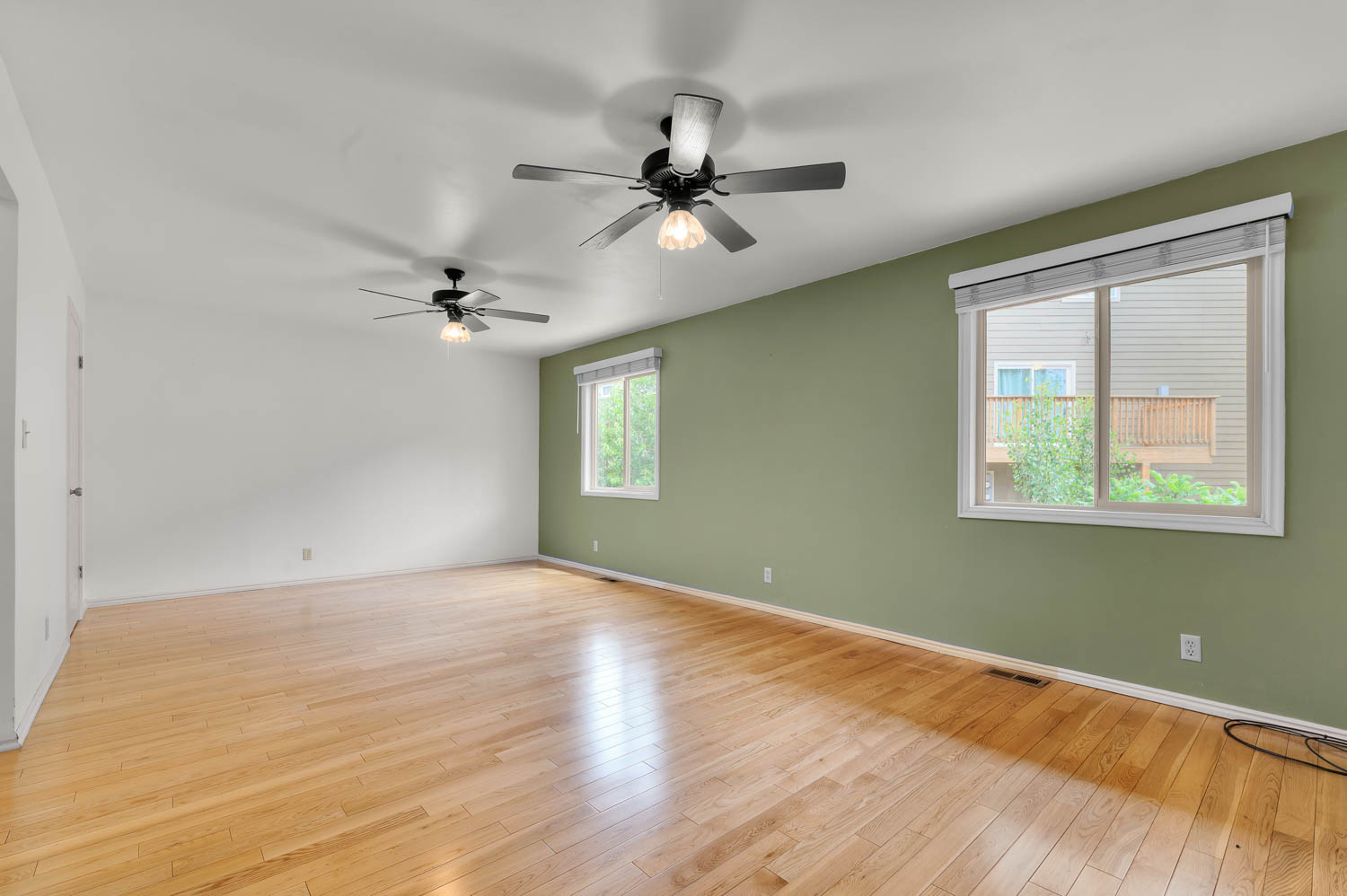 Family room- unstaged