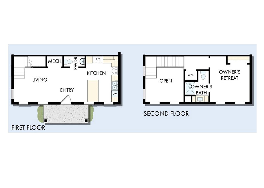 Floor plan of home.