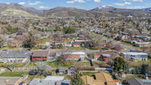 Residential neighborhood featuring diverse architectural styles and mature trees