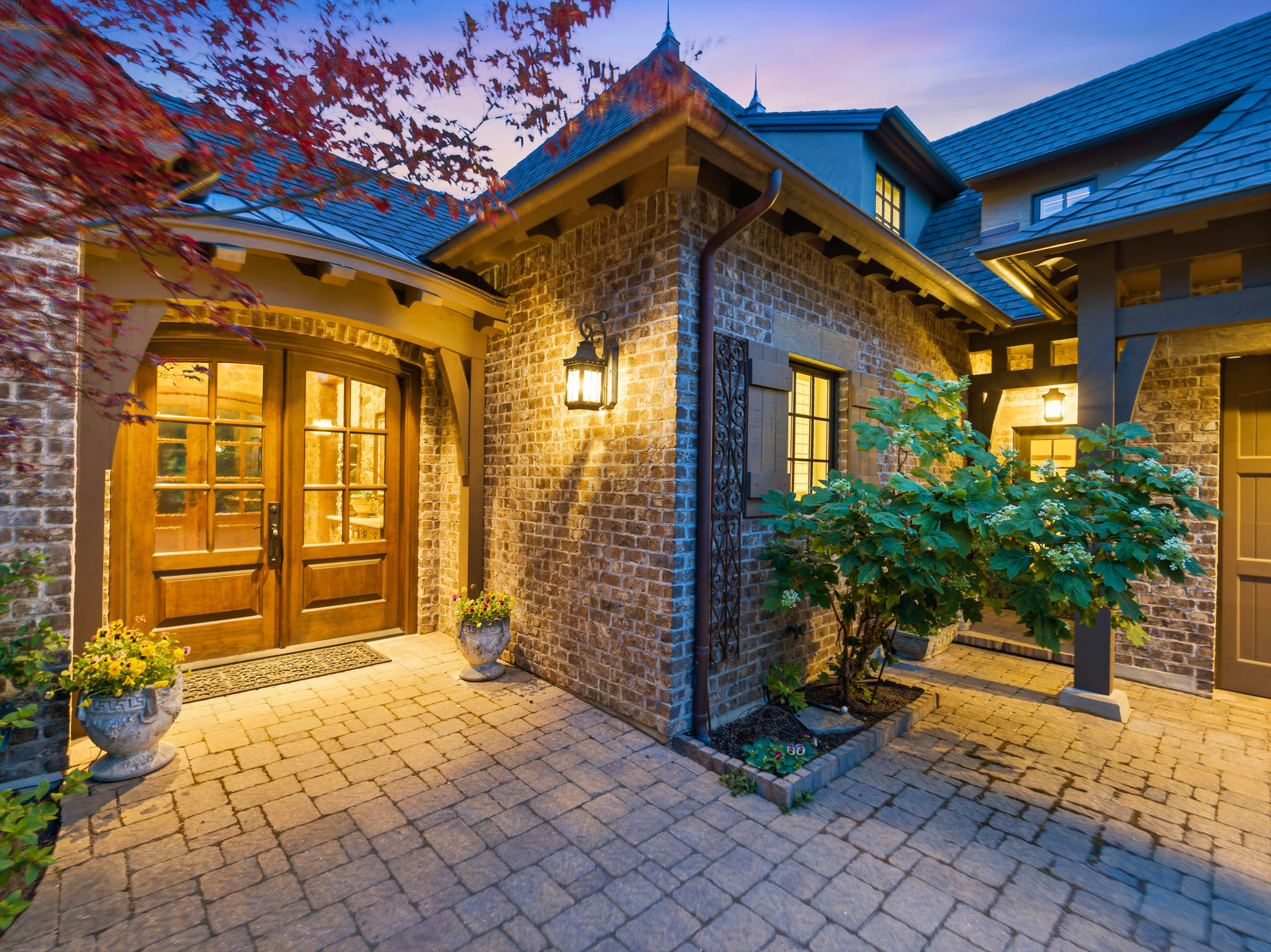 Exterior entry