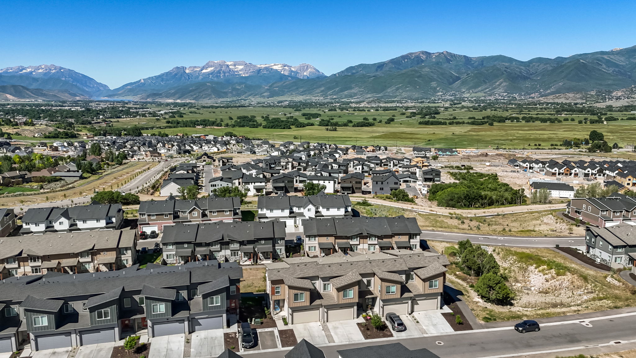 Expansive residential development with a modern architectural style