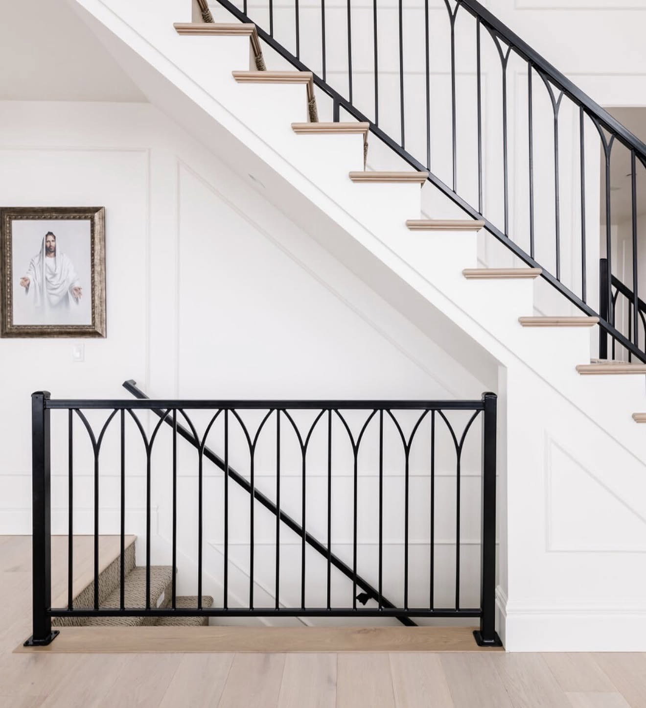 Hardwood flooring on the main level